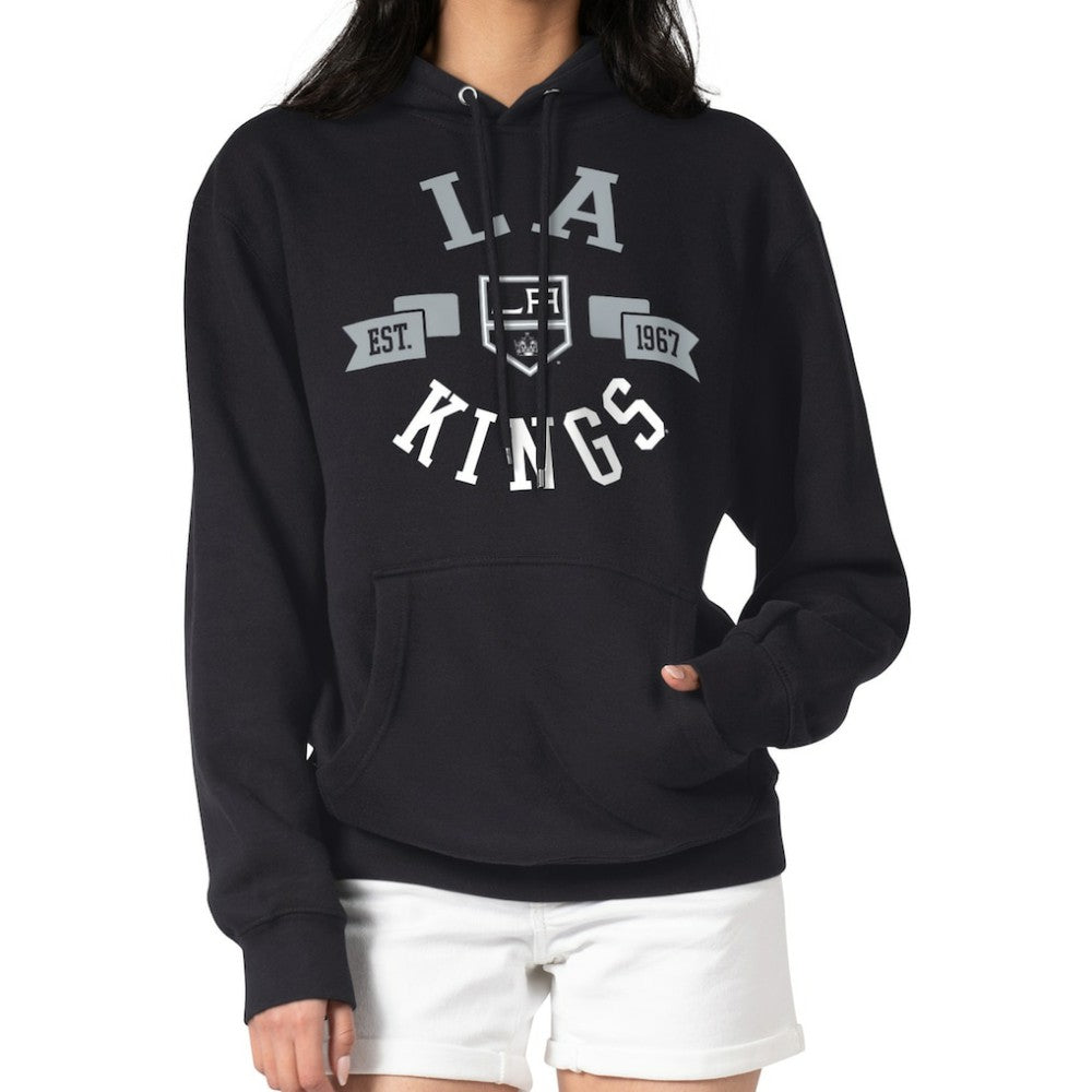NHL Los Angeles Kings G-III 4Her by Carl Banks Women's City Graphic Fleece Pullover Hoodie - Black