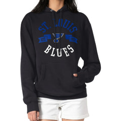 NHL St. Louis Blues G-III 4Her by Carl Banks Women's City Graphic Fleece Pullover Hoodie - Black
