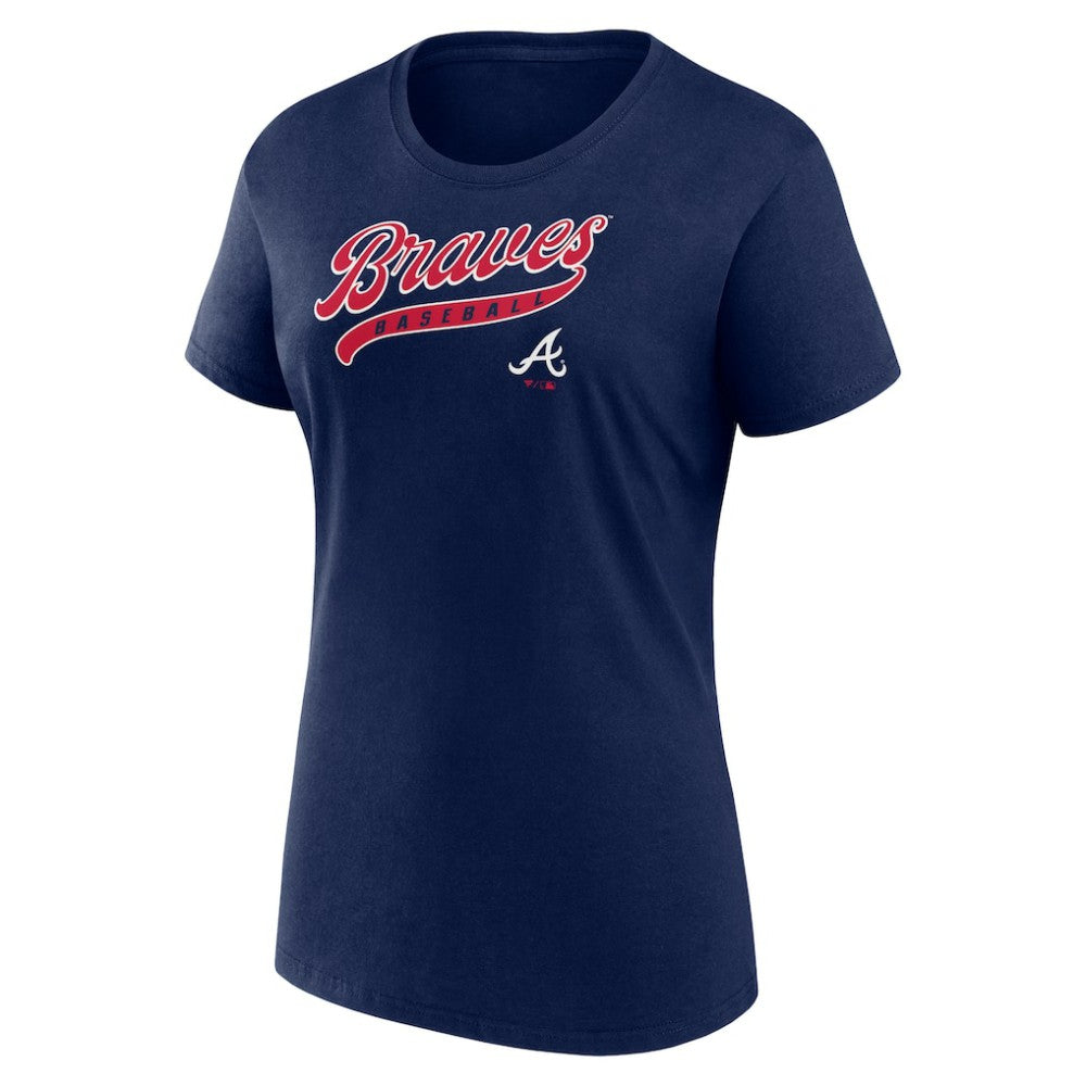 Atlanta Braves Fanatics Women's Start to Finish T-Shirt & Shorts Combo Pack Shorts