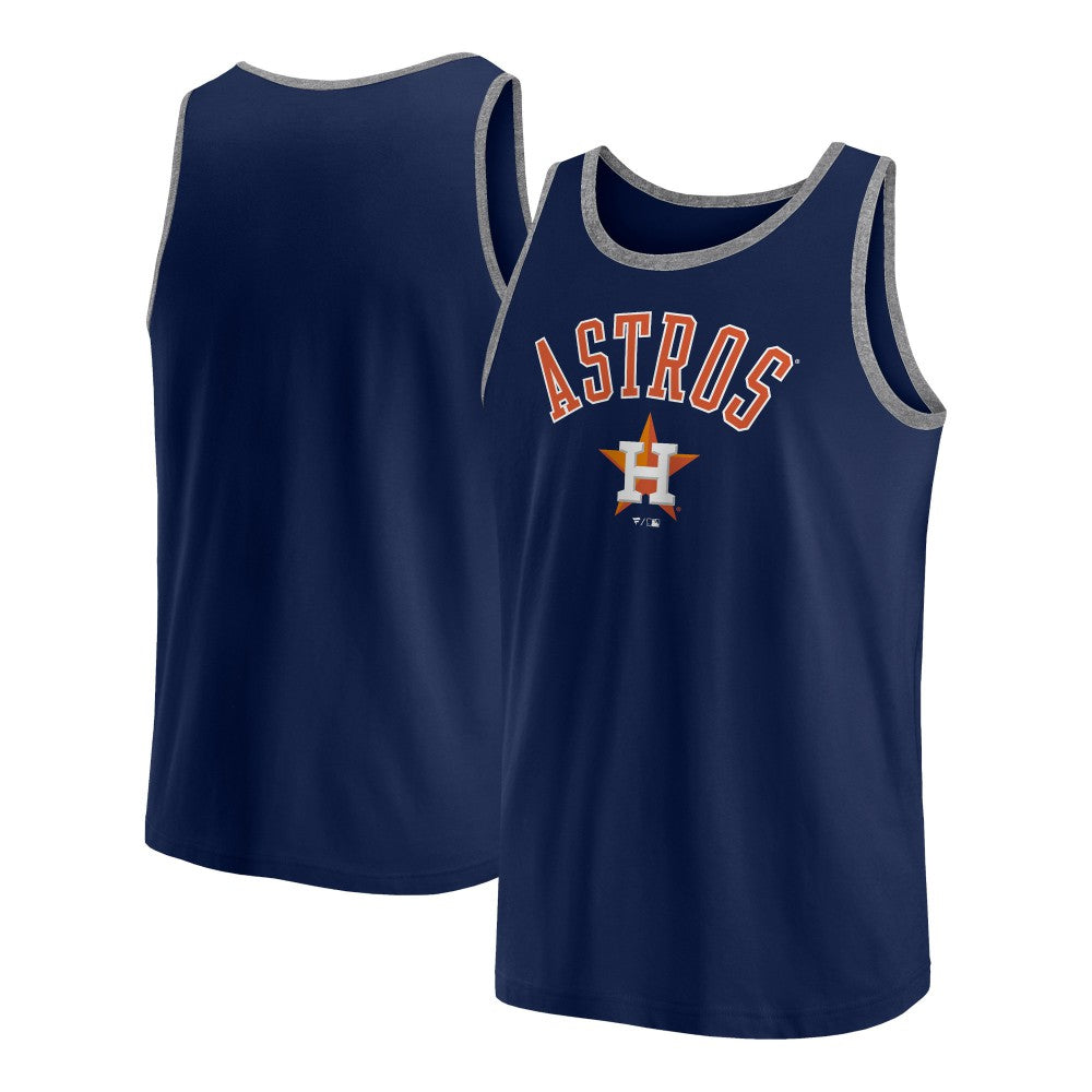 Houston Astros Fanatics Bet Tank Top - Navy Tanks