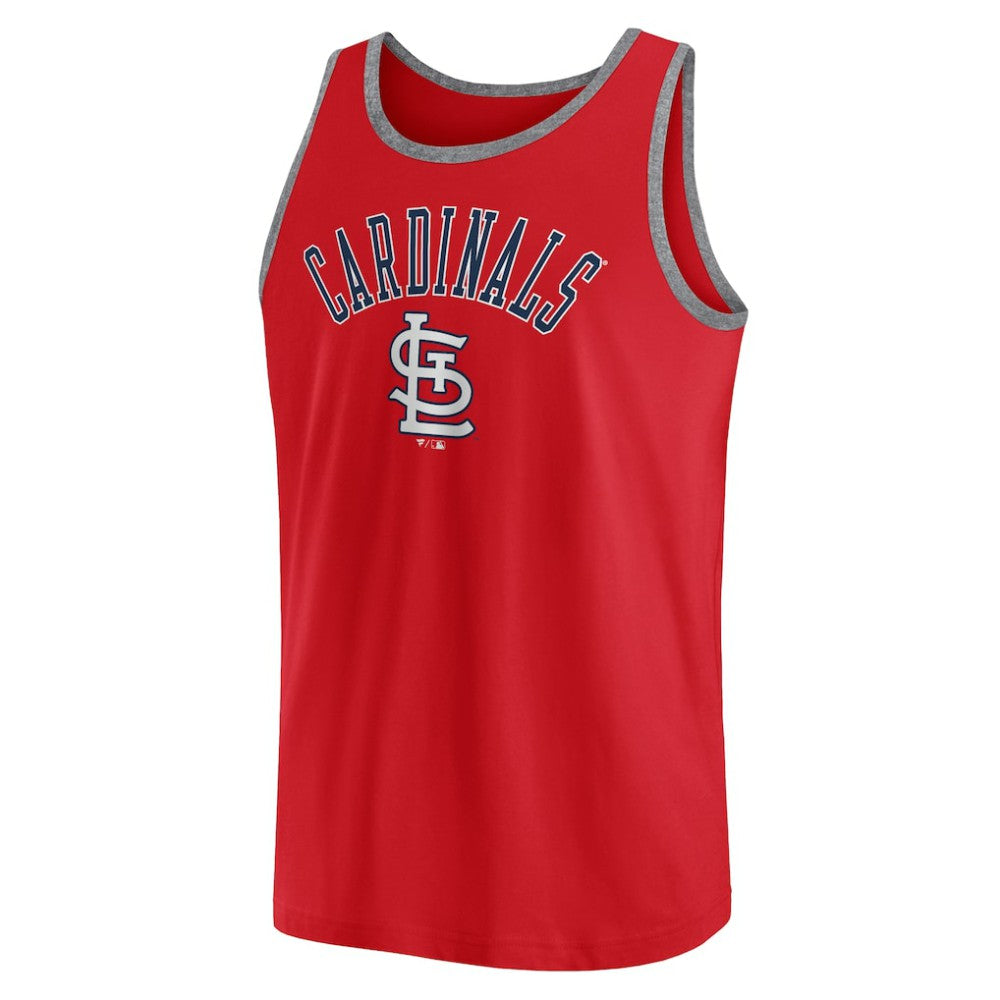 St. Louis Cardinals Fanatics Bet Tank Top - Red Tanks