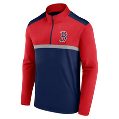 Boston Red Sox Fanatics Unstoppable Quarter-Zip Top - Navy Tops