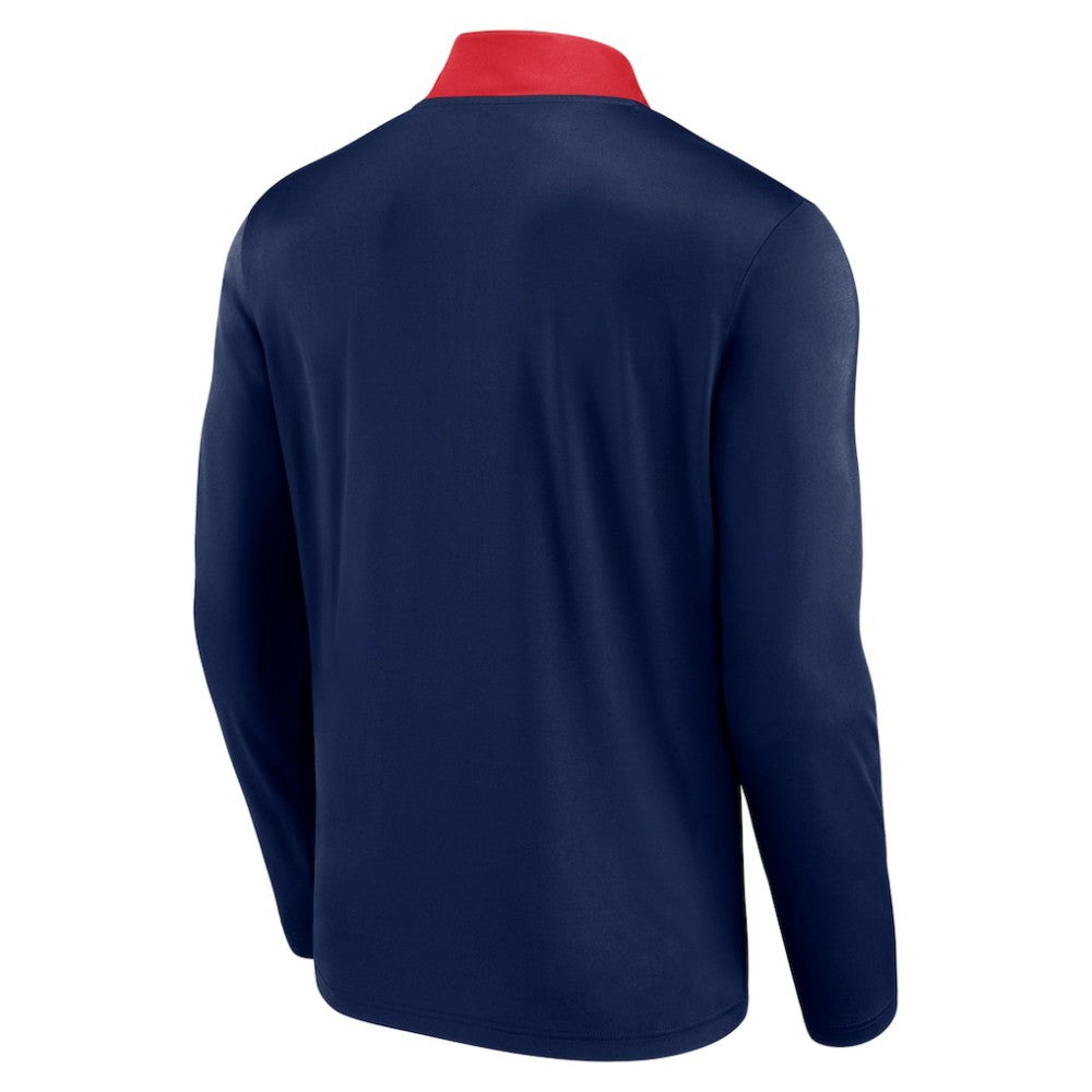 Boston Red Sox Fanatics Unstoppable Quarter-Zip Top - Navy Tops