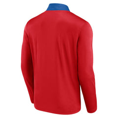 Philadelphia Phillies Fanatics Unstoppable Quarter-Zip Top - Red Tops