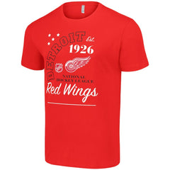 NHL Detroit Red Wings Starter Arch City Team Graphic T-Shirt - Red