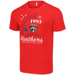 NHL Florida Panthers Starter Arch City Team Graphic T-Shirt - Red