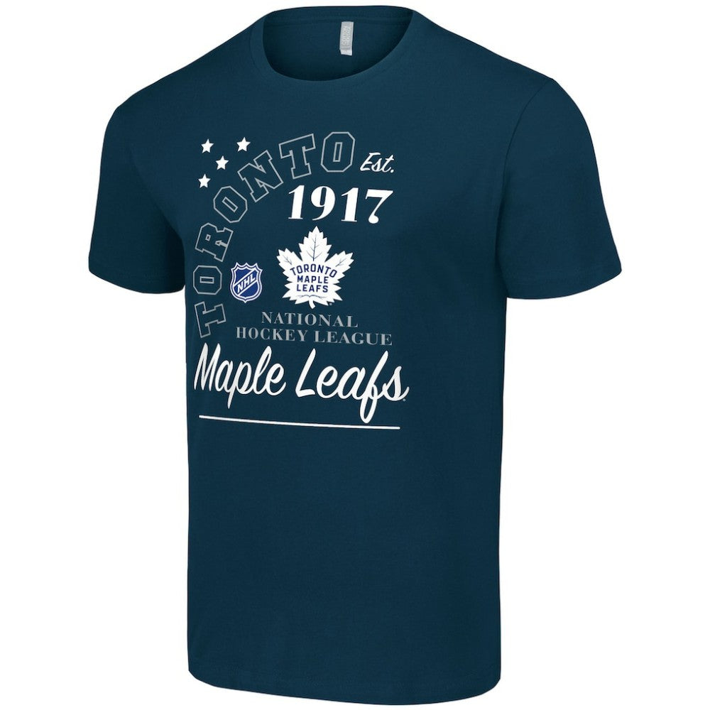 NHL Toronto Maple Leafs Starter Arch City Team Graphic T-Shirt - Navy