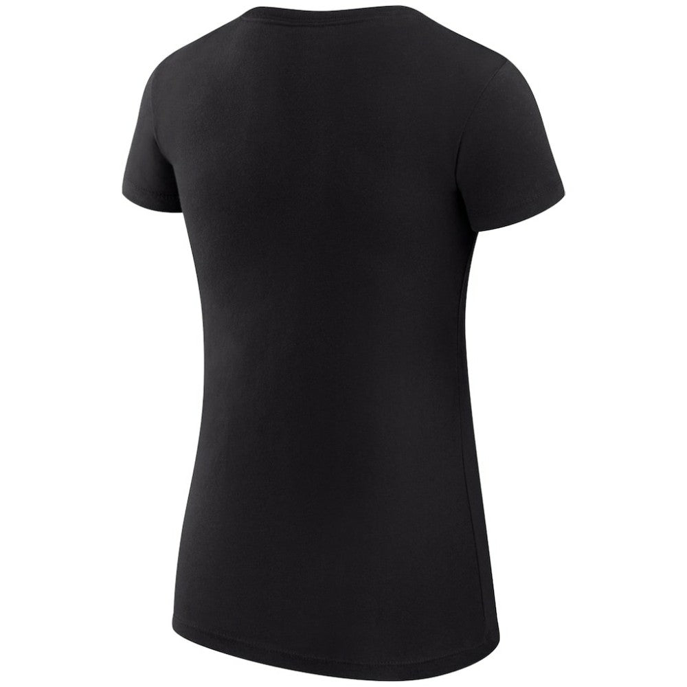 NHL St. Louis Blues G-III 4Her by Carl Banks Women's Super-Slim Fit Lightweight Dot Print Team T-Shirt - Black