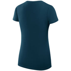 NHL Florida Panthers G-III 4Her by Carl Banks Women's Super-Slim Fit Lightweight Dot Print Team V-Neck T-Shirt - Navy