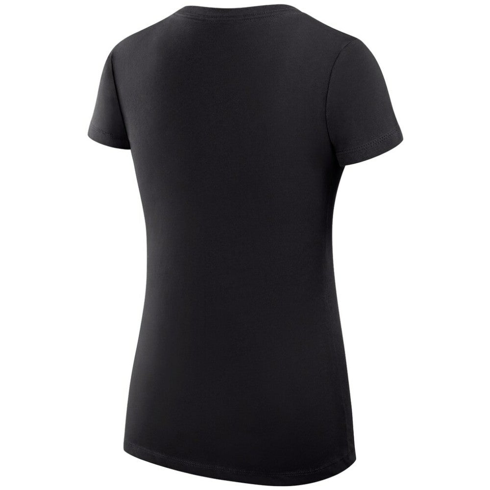 NHL Philadelphia Flyers G-III 4Her by Carl Banks Women's Super-Slim Fit Lightweight Dot Print Team V-Neck T-Shirt - Black