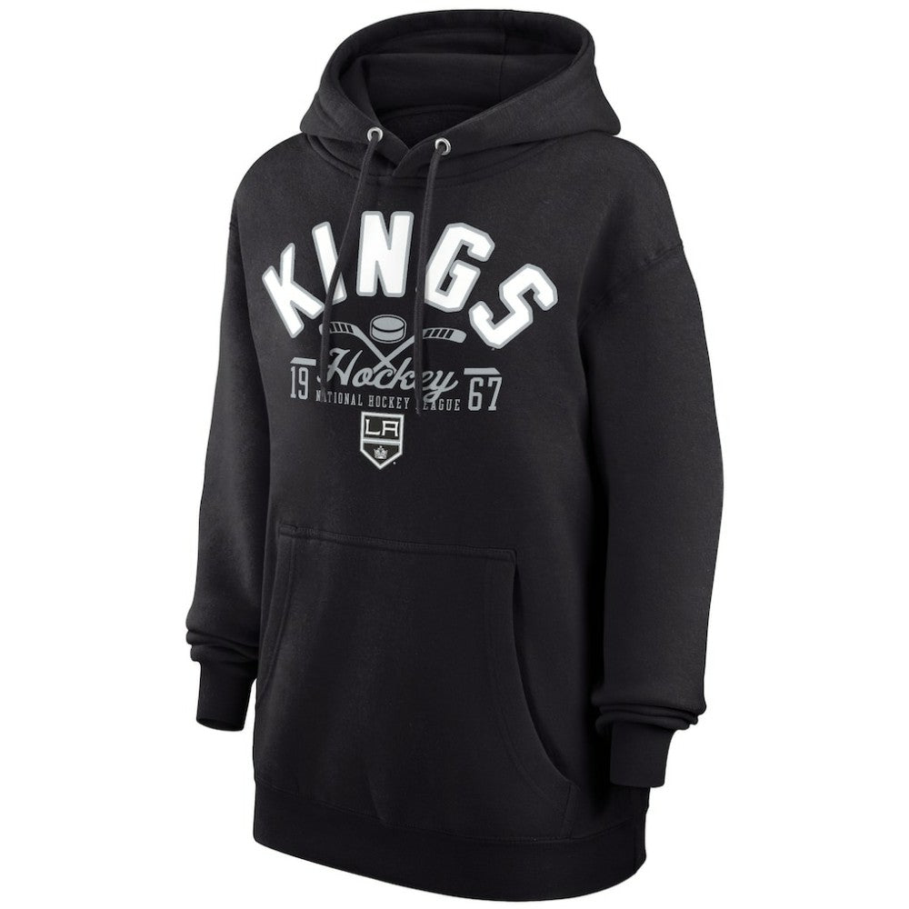 NHL Los Angeles Kings Starter Puck Pullover Hoodie - Black