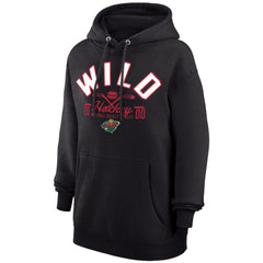 NHL Minnesota Wild Starter Puck Pullover Hoodie - Black