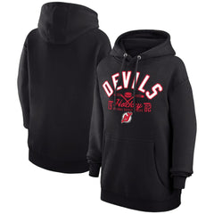 NHL New Jersey Devils Starter Puck Pullover Hoodie - Black