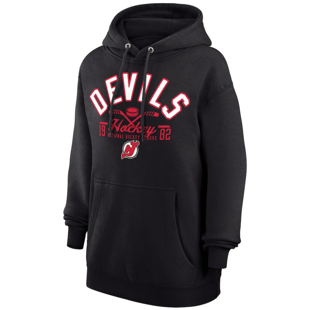 NHL New Jersey Devils Starter Puck Pullover Hoodie - Black
