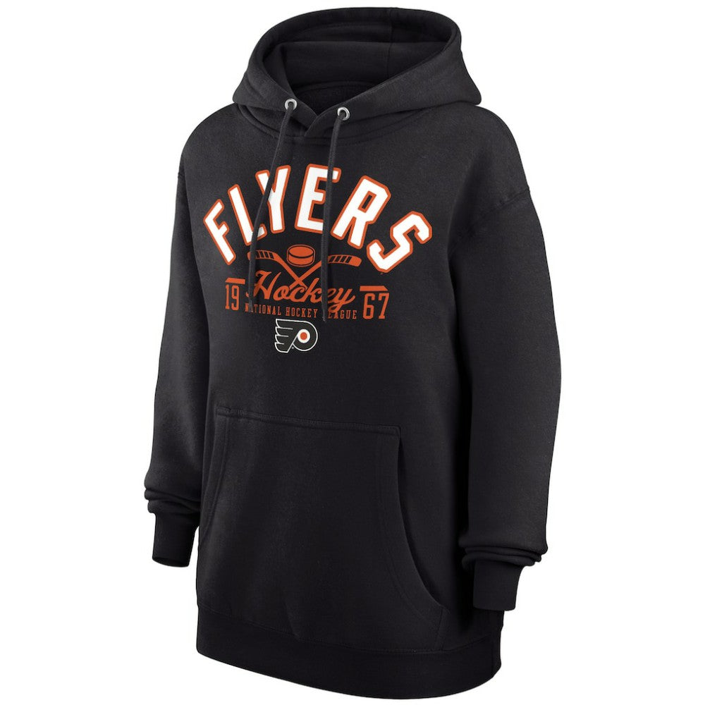 NHL Philadelphia Flyers Starter Puck Pullover Hoodie - Black