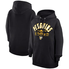 NHL Pittsburgh Penguins Starter Puck Pullover Hoodie - Black