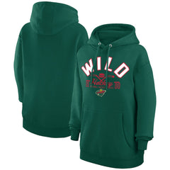 NHL Minnesota Wild Starter Puck Pullover Hoodie - Green