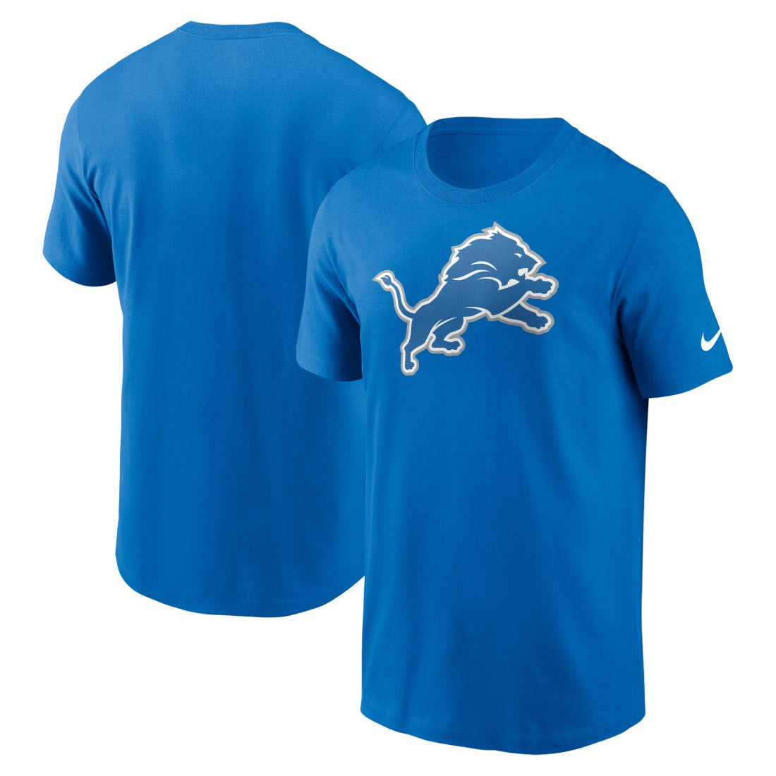 Detroit Lions Primetime Logo Essential T-Shirt Blue
