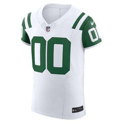 New York Jets Vapor F.U.S.E. Elite Custom Jersey White