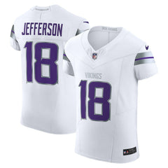 NFL Justin Jefferson Minnesota Vikings Alternate Vapor F.U.S.E. Elite Player Jersey - White