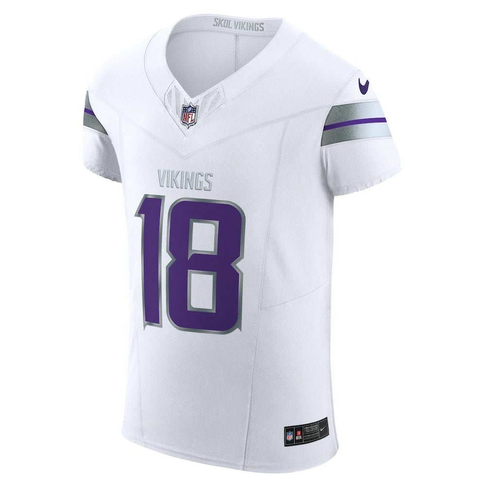 NFL Justin Jefferson Minnesota Vikings Alternate Vapor F.U.S.E. Elite Player Jersey - White
