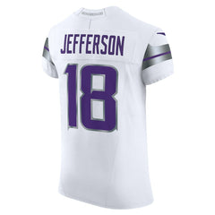 NFL Justin Jefferson Minnesota Vikings Alternate Vapor F.U.S.E. Elite Player Jersey - White