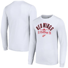 NHL Detroit Red Wings Starter Puck Long Sleeve T-Shirt - White