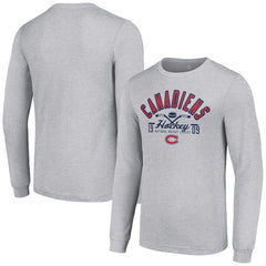NHL Montreal Canadiens Starter Puck Long Sleeve T-Shirt - Heather Gray