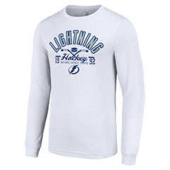 NHL Tampa Bay Lightning Starter Puck Long Sleeve T-Shirt - White