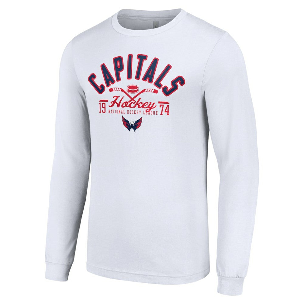 NHL Washington Capitals Starter Puck Long Sleeve T-Shirt - White