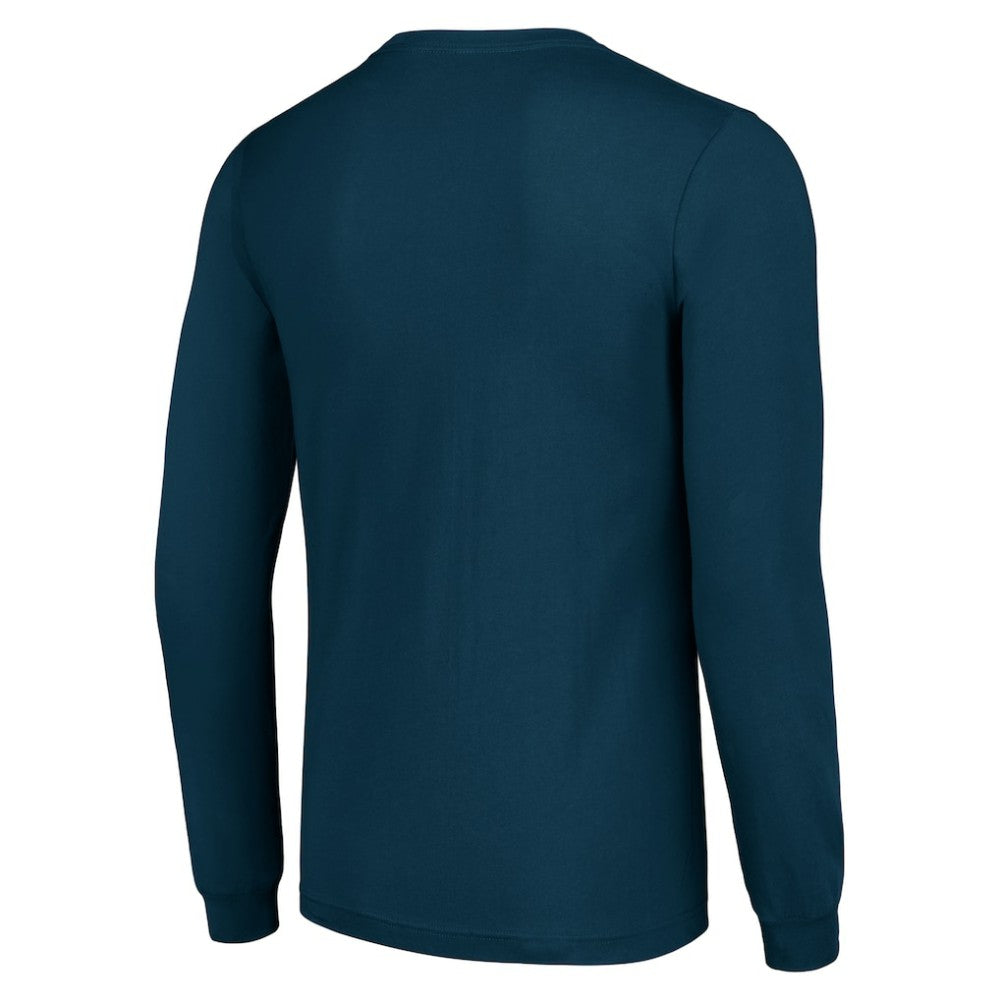 NHL Seattle Kraken Starter Puck Long Sleeve T-Shirt - Deep Sea Blue