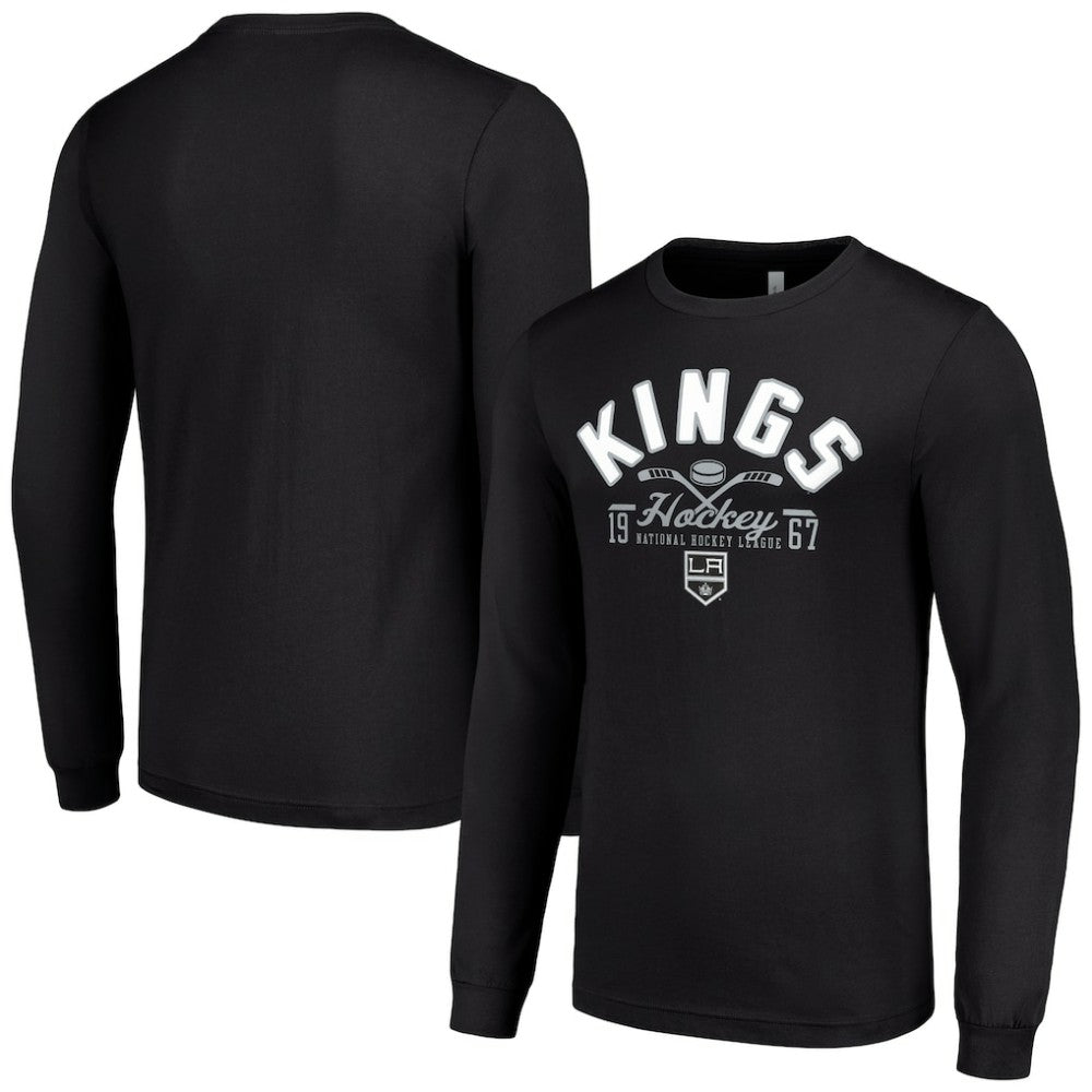 NHL Los Angeles Kings Starter Puck Long Sleeve T-Shirt - Black