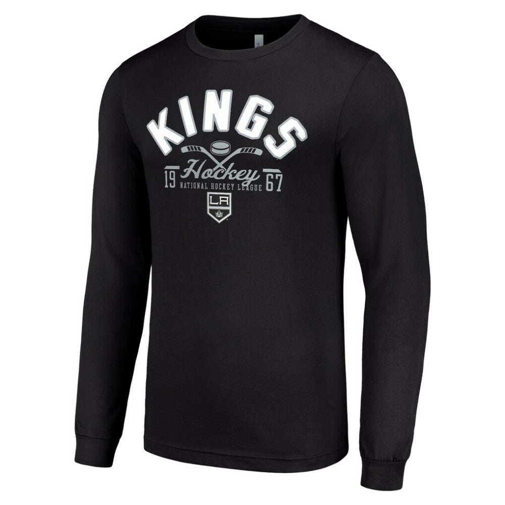 NHL Los Angeles Kings Starter Puck Long Sleeve T-Shirt - Black
