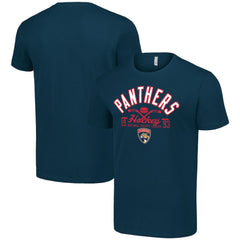 NHL Florida Panthers Starter Half Puck T-Shirt - Navy