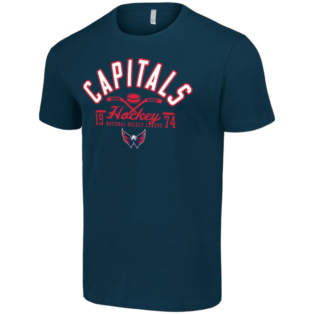 NHL Washington Capitals Starter Half Puck T-Shirt - Navy