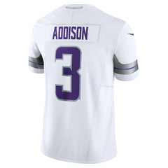NFL Jordan Addison Minnesota Vikings Alternate Vapor F.U.S.E. Limited Jersey - White