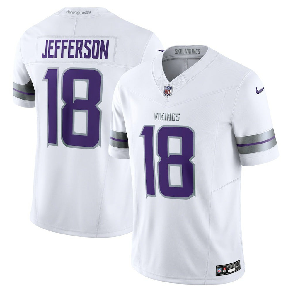 NFL Justin Jefferson Minnesota Vikings Alternate Vapor F.U.S.E. Limited Jersey - White