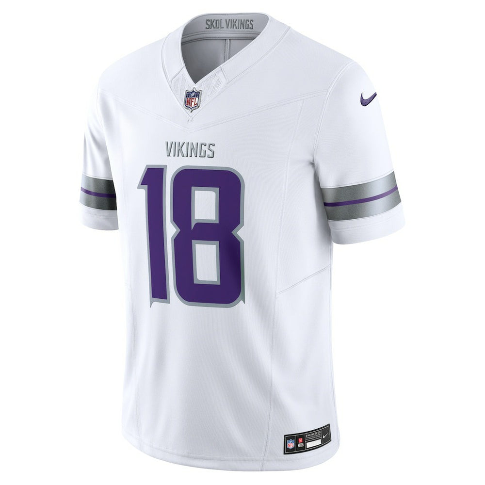 NFL Justin Jefferson Minnesota Vikings Alternate Vapor F.U.S.E. Limited Jersey - White