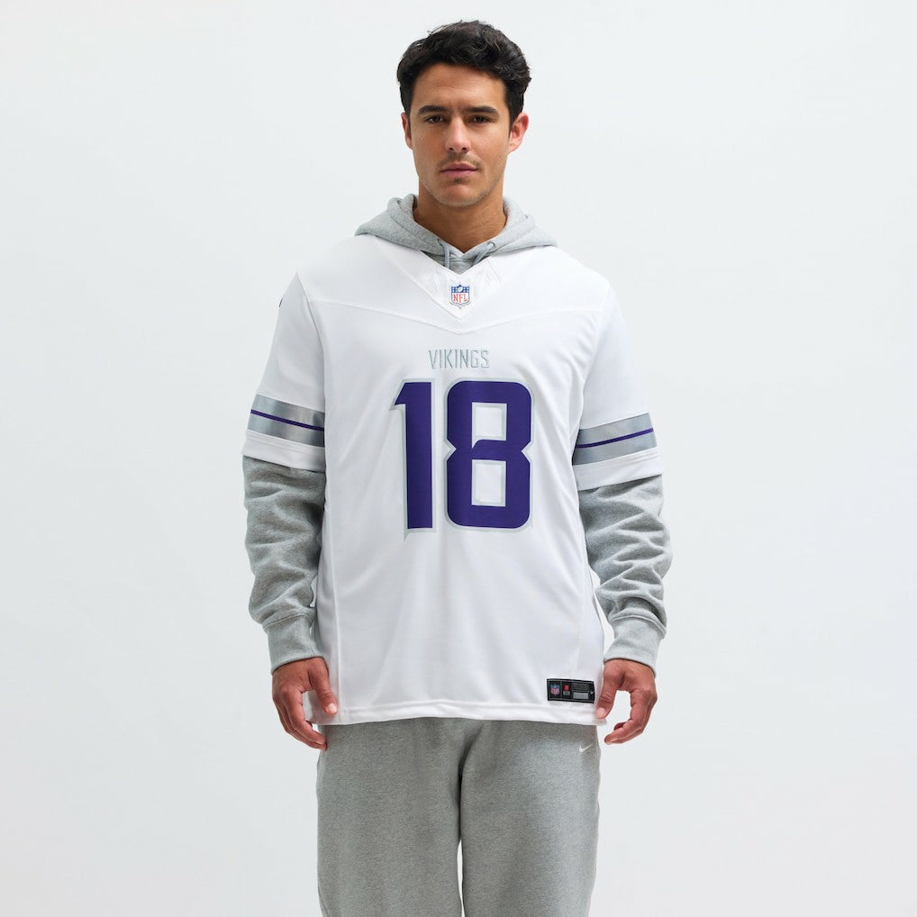NFL Justin Jefferson Minnesota Vikings Alternate Vapor F.U.S.E. Limited Jersey - White