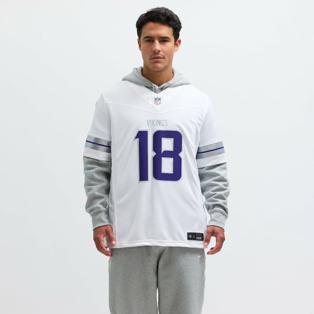 NFL Justin Jefferson Minnesota Vikings Alternate Vapor F.U.S.E. Limited Jersey - White