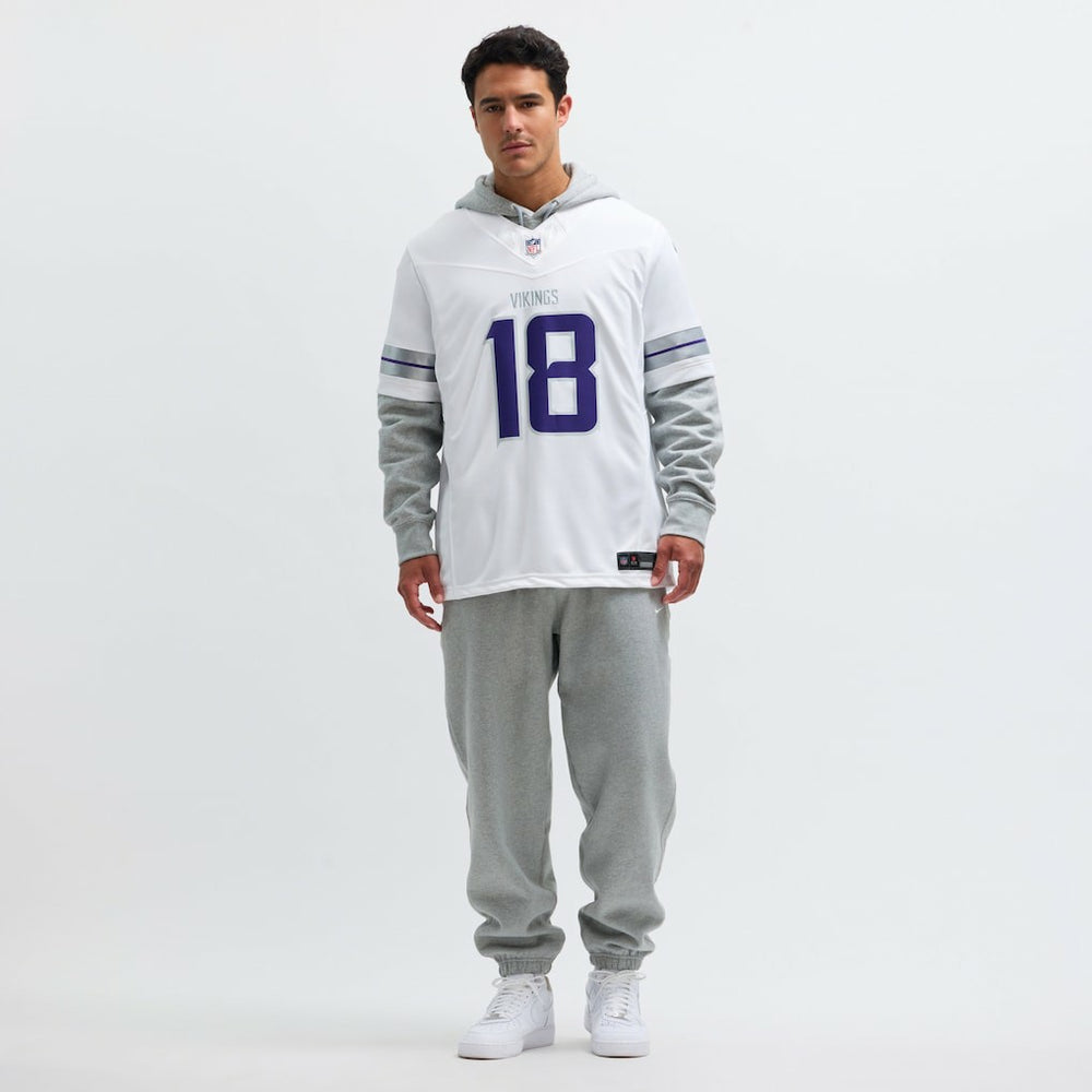 NFL Justin Jefferson Minnesota Vikings Alternate Vapor F.U.S.E. Limited Jersey - White