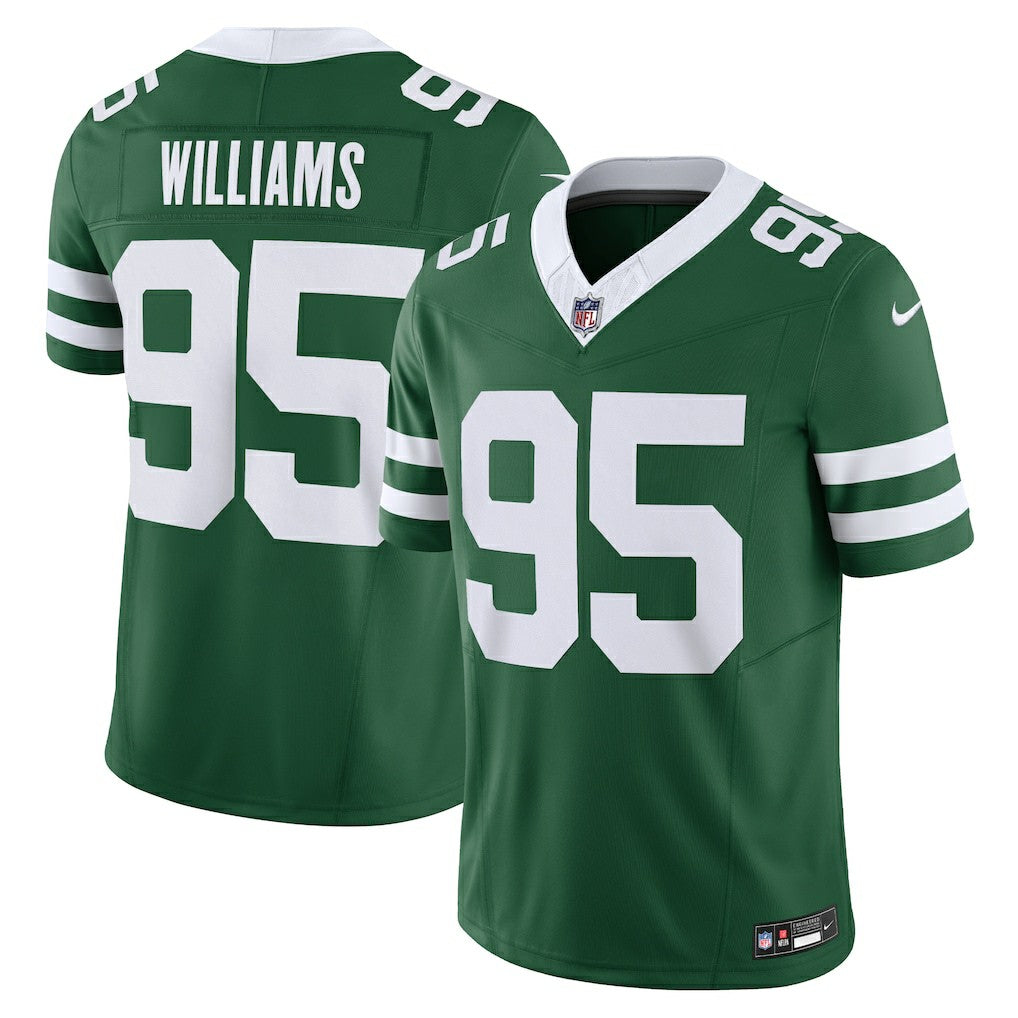 Quinnen Williams New York Jets Vapor F.U.S.E. Limited Jersey Legacy Green