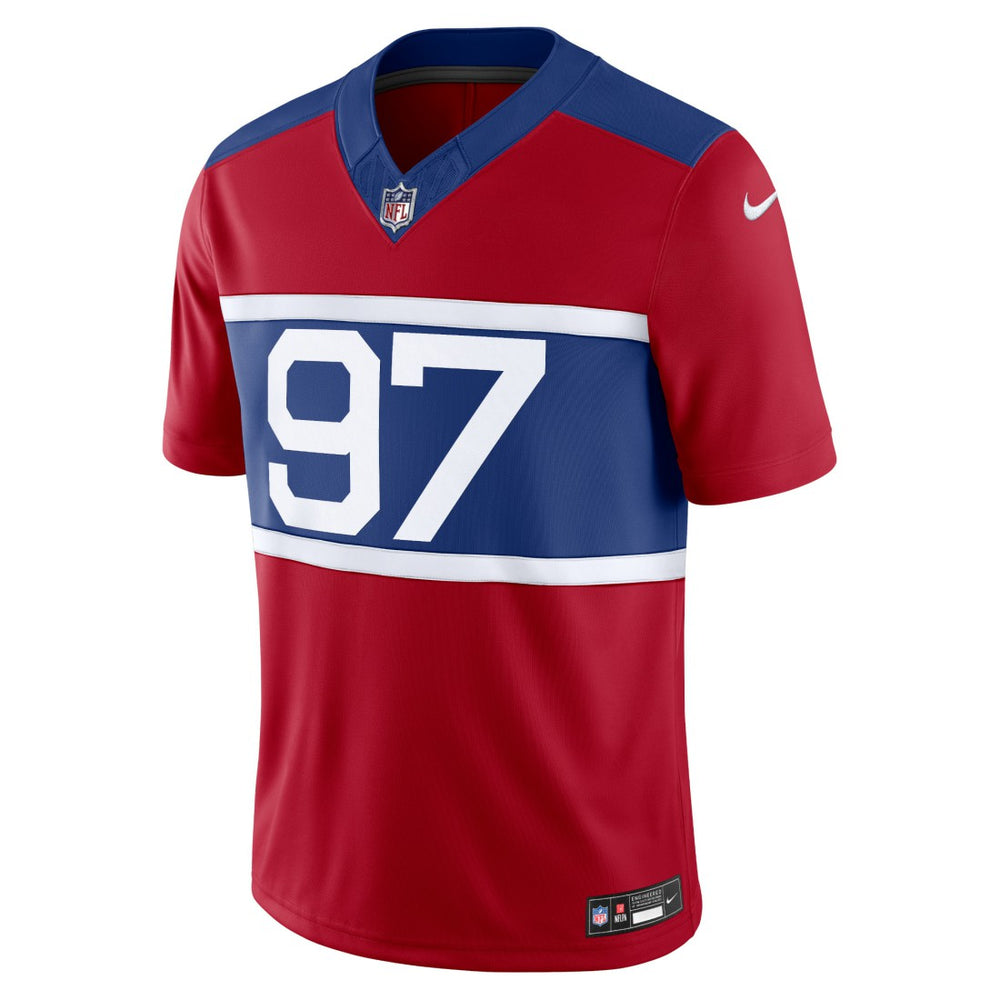 Dexter Lawrence II New York Giants Alternate Vapor F.U.S.E. Limited Jersey Century Red