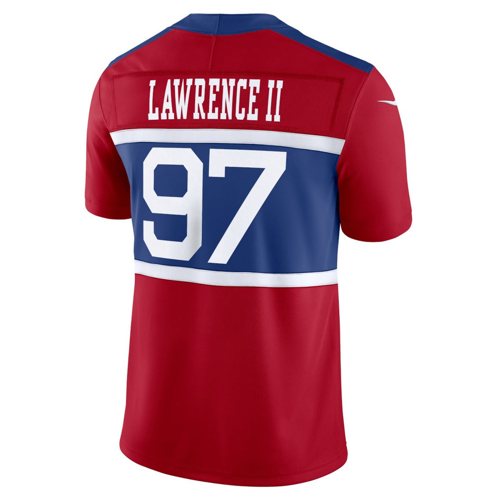 Dexter Lawrence II New York Giants Alternate Vapor F.U.S.E. Limited Jersey Century Red