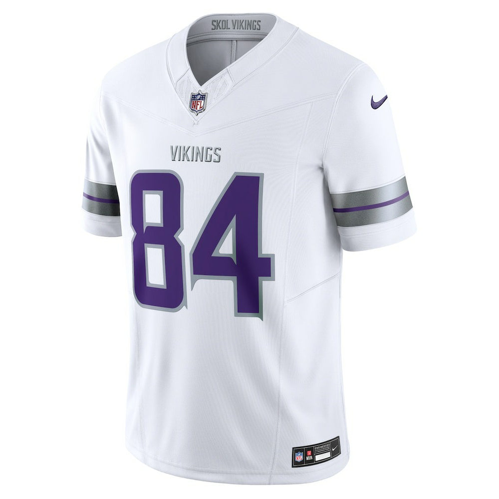 NFL Randy Moss Minnesota Vikings Alternate Vapor F.U.S.E. Retired Player Limited Jersey - White