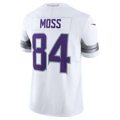 NFL Randy Moss Minnesota Vikings Alternate Vapor F.U.S.E. Retired Player Limited Jersey - White