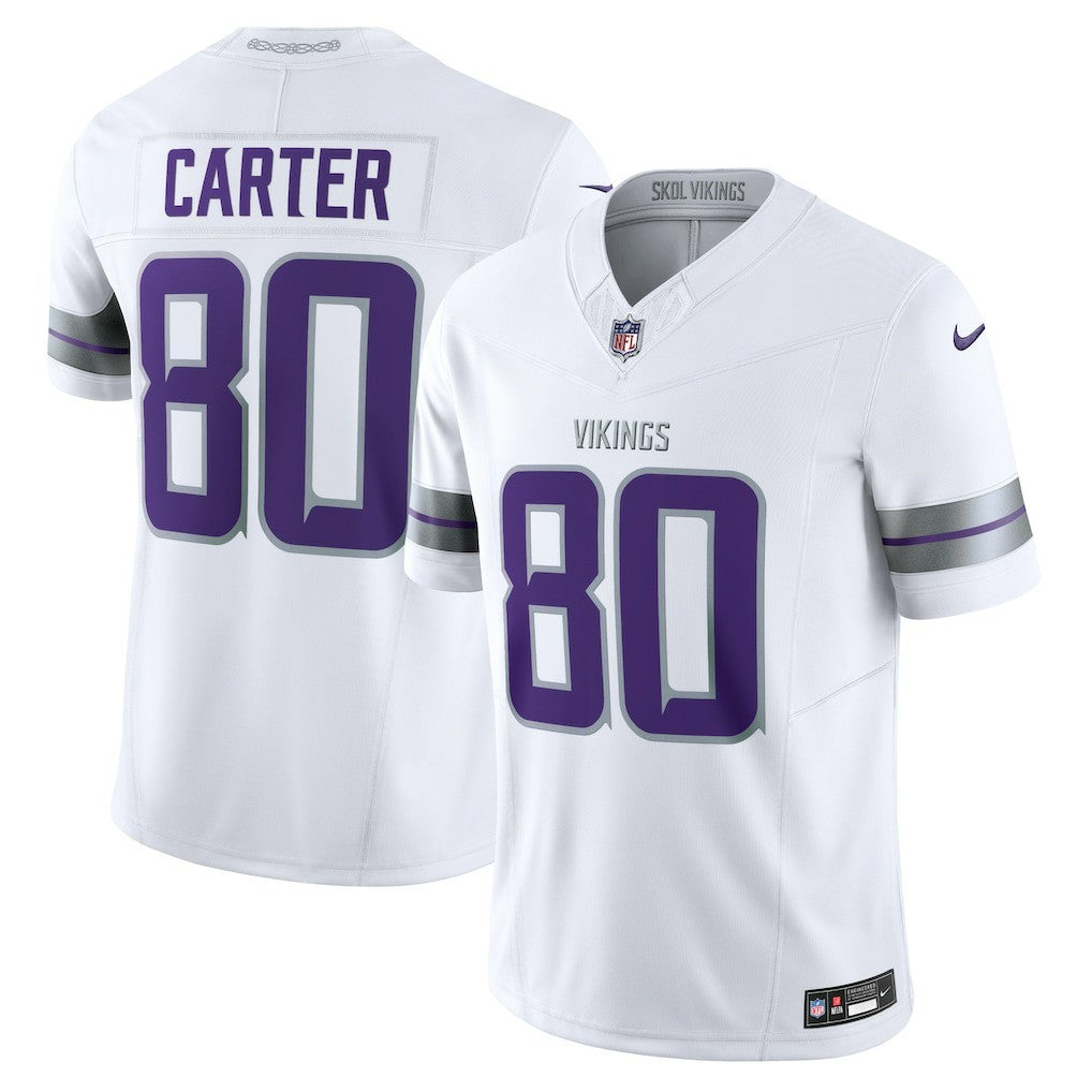 NFL Cris Carter Minnesota Vikings Alternate Vapor F.U.S.E. Retired Player Limited Jersey - White
