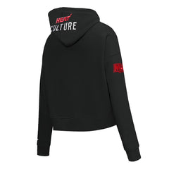 Miami Heat Pro Standard Women's 2023/24 City Edition Cropped Pullover Hoodie Black