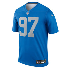 Aidan Hutchinson Detroit Lions Legend Player Performance Top Blue