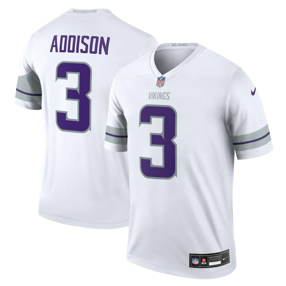 Jordan Addison Minnesota Vikings Legend Player Performance Top White